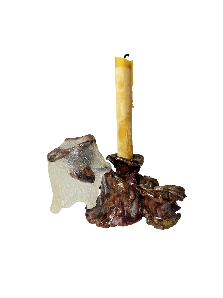 Vigil — sculptural candle holder